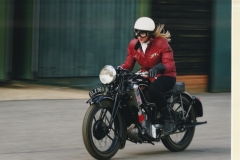 Motor Cyclist Enjoying Race Day, Steve Piggott, Other Shuttleworth Runner-up