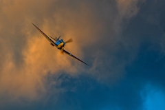 David Brenchley Spitfire Sunset